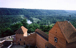 View from the Turaida